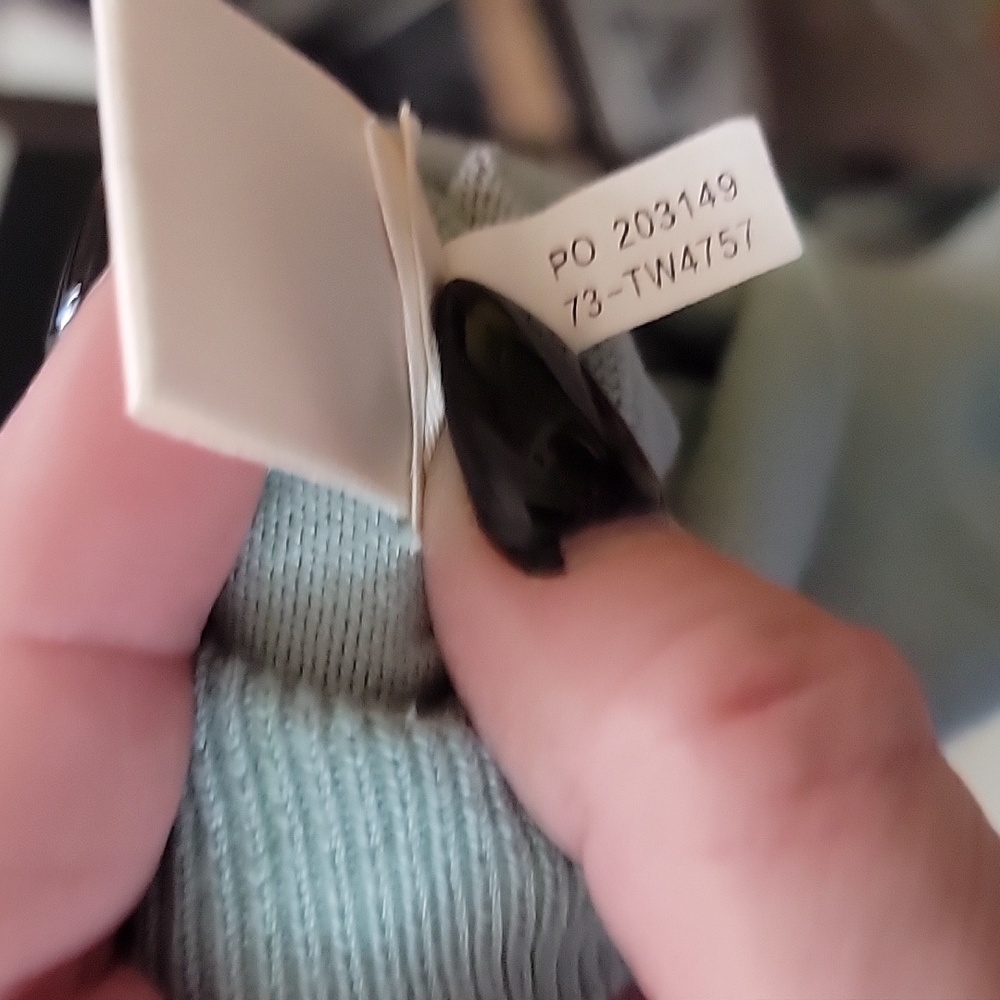Tommy Bahama Soft Blue Silk Blend Top - Picture 5 of 5